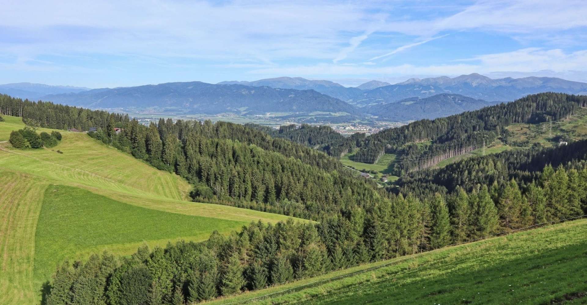 <p>Der Lobmingtaler Höhenweg im Murtal in der Steiermark</p> Copyright:WEGES OG
