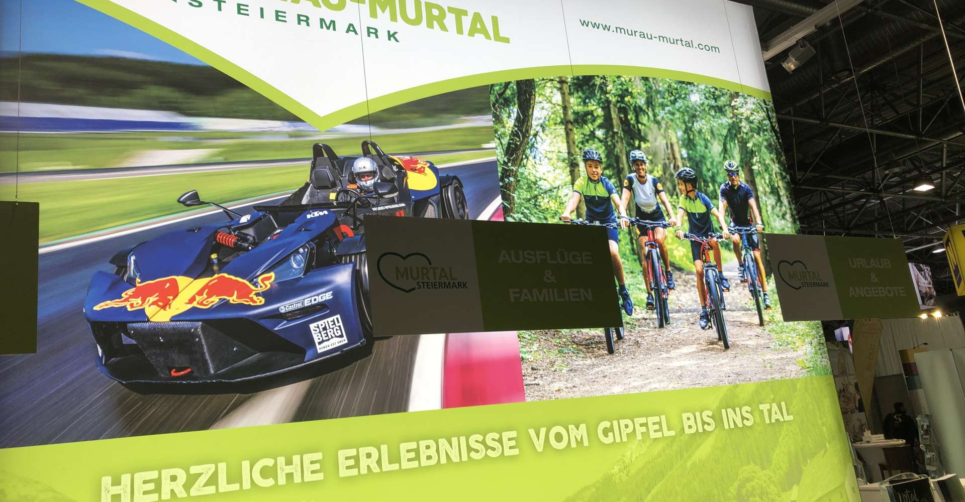 <p>Die Urlaubsregion Murau-Murtal präsentiert sich mit dem Angebot der Region auch auf der Ferienmesse Wien.</p> Copyright: