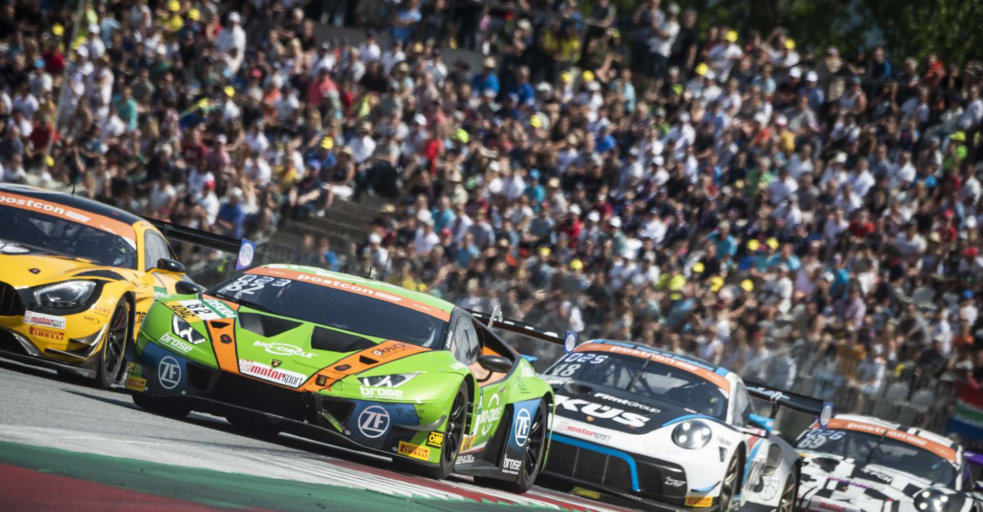 <p>Das ADAC GT Masters Rennen ist ein Motorsport Höhepunkt in Österreich. </p> Copyright: