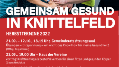 Healthy together in Knittelfeld