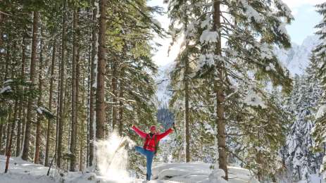 Schneeschuhtouren im Murtal, Steiermark