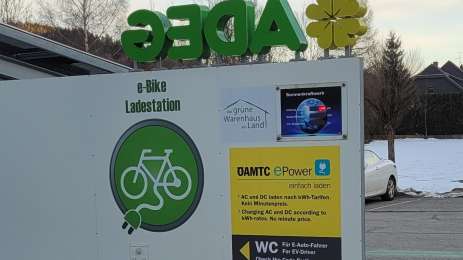 E-Bike Ladestation Adeg Möderbrugg