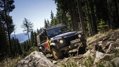Red Bull Ring-Offroad training in Land Rover Defender